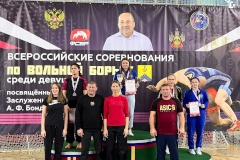 Воспитанницы спортивной школы олимпийского резерва №1 Фрунзенского района заняли призовые места на Всероссийских соревнованиях по спортивной вольной борьбе