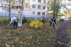 Добрый субботник во Фрунзенском районе