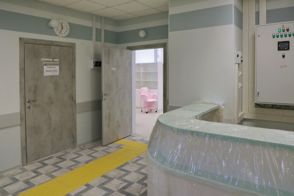 Офис врачей-педиатров готовят к открытию