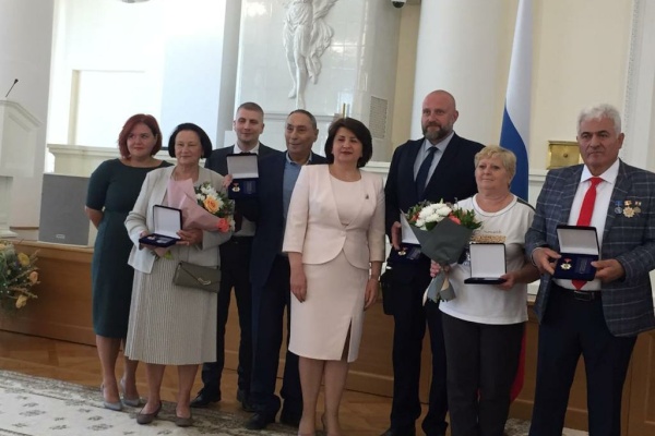 21 июля 2022 года в Смольном прошла торжественная церемония вручения  награды Правительства Санкт‑Петербурга – почетного знака «Лучший работник торговли и услуг в Санкт‑Петербурге» в 2022 году