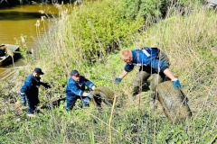 В Кировском районе прошла акция «Вода России» на реке Красненькой