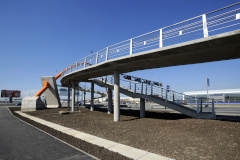 Надземный пешеходный переход на Таллинском шоссе, 159