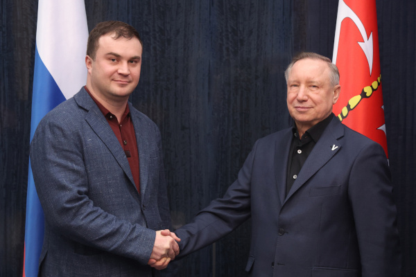 Рабочая встреча с губернатором Омской области Виталием Хоценко