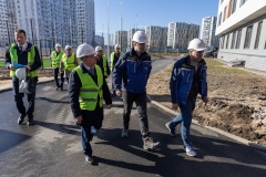 Глава администрации Выборгского района Виктор Михайлович Полунин провел выездное совещание в новой школе №475
