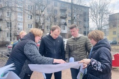 Во дворах Красногвардейского района появятся новые общественные пространства