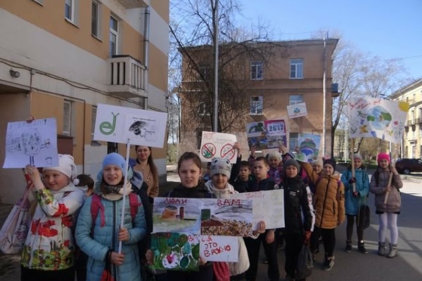 В Невском районе прошел экологический марафон 