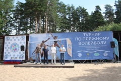 Состоялся турнир по пляжному волейболу «Кубок муниципального образования поселок Солнечное»