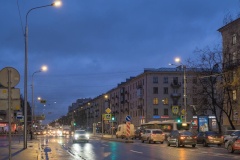 На Шоссе Революции появилось современное освещение