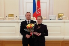 Поздравляем заместителя директора спортивной школы олимпийского резерва № 2 Невского района Санкт‑Петербурга