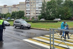 Профилактическое мероприятие «Пешеход, пешеходный переход» во Фрунзенском районе