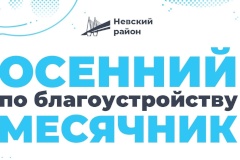 В Санкт‑Петербурге пройдёт осенний месячник по благоустройству