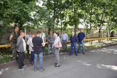 В микрорайоне «Форель» на проспекте Стачек провели противоаварийную тренировку