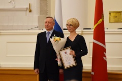 В Смольном вручили дипломы выпускникам Губернаторской программы подготовки резерва управленческих кадров