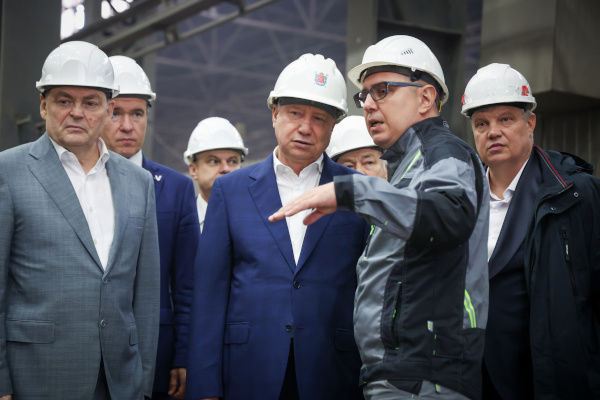 Посещение завода «Петросталь»