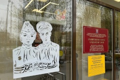 Красногвардейский район продолжает присоединяться к Всероссийской акции «Окна Победы»