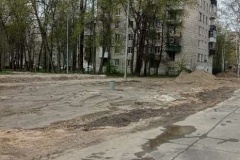 Восстановление благоустройства на улице Руставели