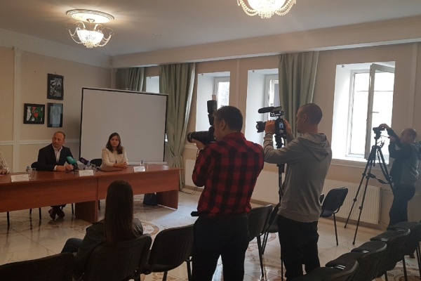 Пресс-конференция, посвященная проведению турнира по профессиональному ММА «Кубок Губернатора Санкт‑Петербурга»