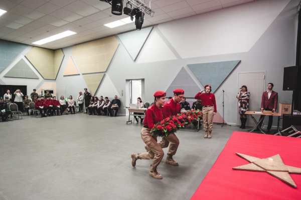 Эстафету Памяти приняла молодежь Московского района