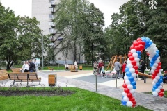 В Калининском районе открыли новую зону отдыха