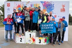 Сборная Петродворцового района одержала победу в очередном этапе городских соревнований «Серебряный возраст»