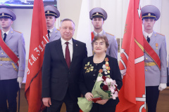 В Смольном поздравили ветеранов, жителей блокадного Ленинграда