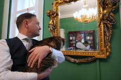 Кот Моисей из КГИОП участвует во Всероссийской премии-переписи служебных котов