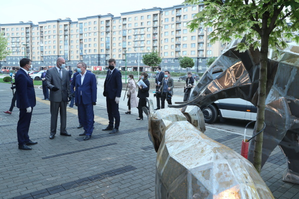 Ход работ по строительству КДЦ «GreenPark»