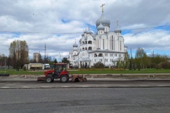 В Красногвардейском районе начался ремонт Бестужевской улицы