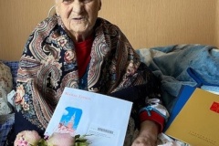 Исполнилось 100 лет жительнице Невского района Фаине Ивановне Павловской