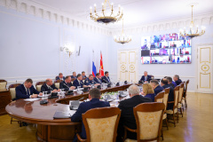 Заседание Антитеррористической комиссии совместно с Оперативным штабом Петербурга