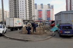 В Шушарах ликвидировали нелегальный торговый объект
