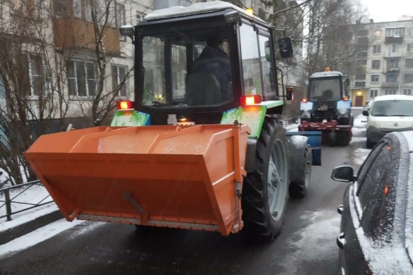 Управляющие компании Кировского района к снегопаду готовы