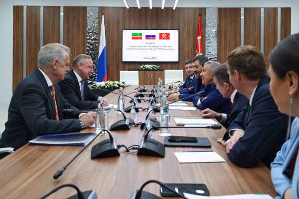 Встреча с главой (Раисом) Республики Татарстан Рустамом Миннихановым