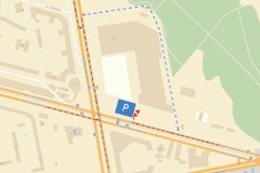 Схема проезда к перехватывающей автостоянке у метро «Пионерская»