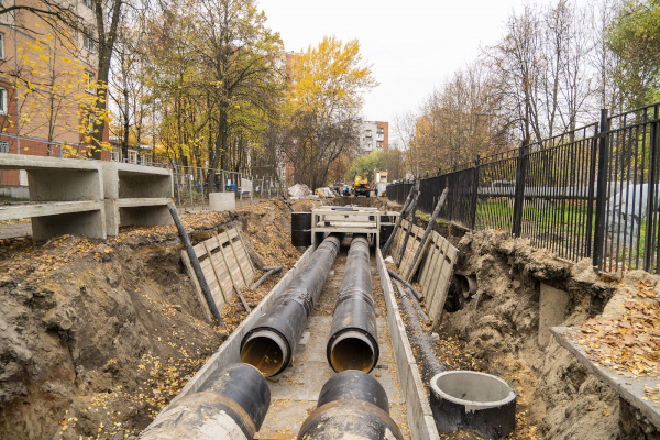 Новая тепломагистраль на Тихорецком проспекте обеспечит надежным теплоснабжением 30000 петербуржцев