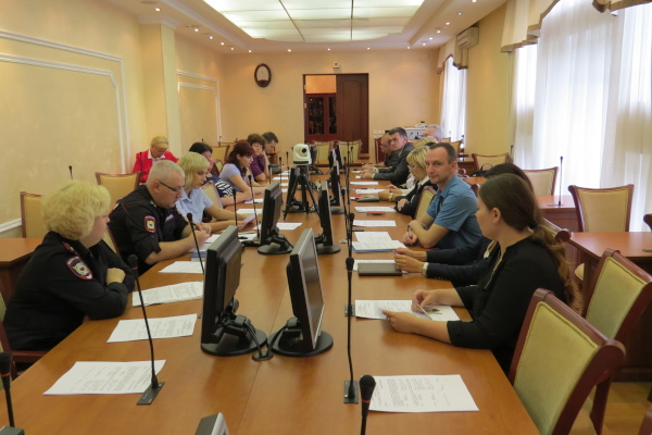В администрации Невского района состоялось заседание Комиссии по профилактике правонарушений 
