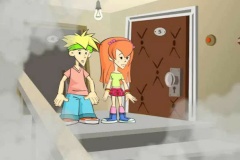 Что делать в задымленном подъезде?