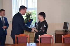 Глава района Алексей Гульчук поздравил сотрудников сферы социальной защиты населения с профессиональным праздником