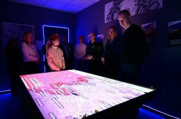 В Петроградском районе открылась экспозиция о событиях и героях СВО