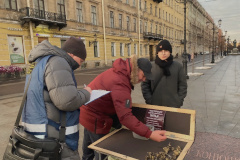 В пяти районах  Петербурга прошли  рейды по пресечению незаконной торговли
