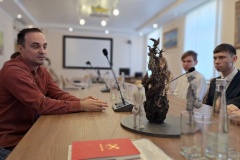 Представители общественности района поддержали концепцию памятника всем погибшим от коронавирусной инфекции в Саду Милосердия в Красногвардейском районе.