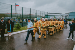 15-летие противопожарной службы города отметили в Московском районе