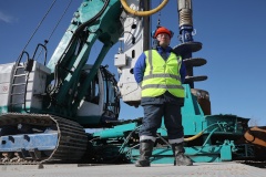 Строительство широтной магистрали стартовало в Московском районе