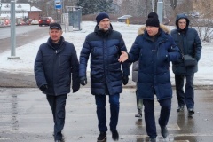 Вице-губернатор Евгений Разумишкин вместе с главой района Александром Забайкиным проверил уборку Курортного района