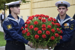 В Петербурге отметили День первой морской победы русского флота