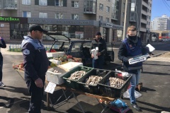 Факты незаконной уличной торговли выявлены и пресечены в рамках рейдовых мероприятий