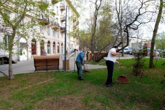Состоялся субботник в Приморском районе