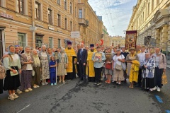 Санкт‑Петербург празднует день перенесения мощей Cвятого благоверного князя Александра Невского