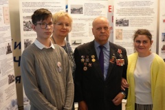 В Невском районе открылась выставка «Истории живых и павших хранит Полярная звезда»