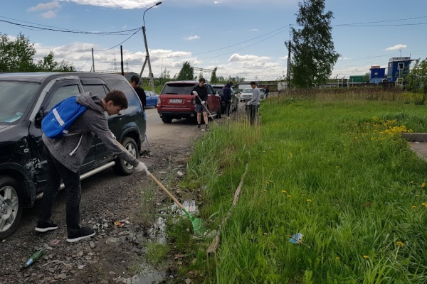 Во Фрунзенском районе состоялся субботник в рамках всероссийской акции "Зеленая Весна - 2018"